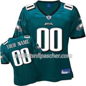 Maillot Philadelphia Eagles Custom Vert - Femme